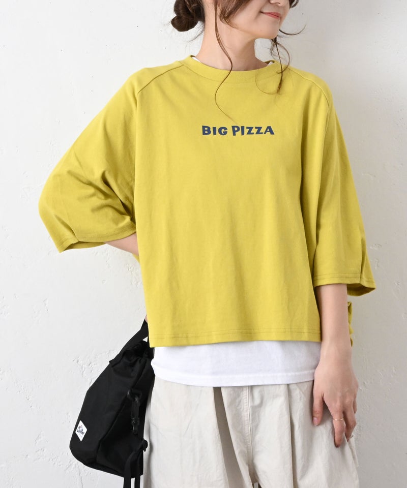 Gives a sense of fullment｜サイドタックTee [[862316]][C]