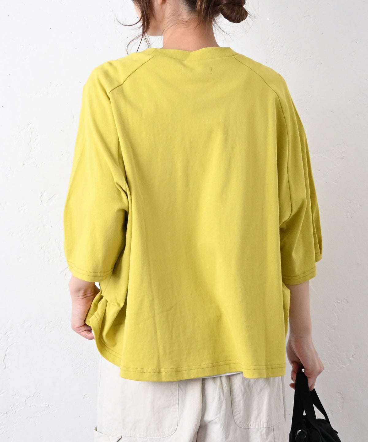 Gives a sense of fullment｜サイドタックTee [[862316]][C]