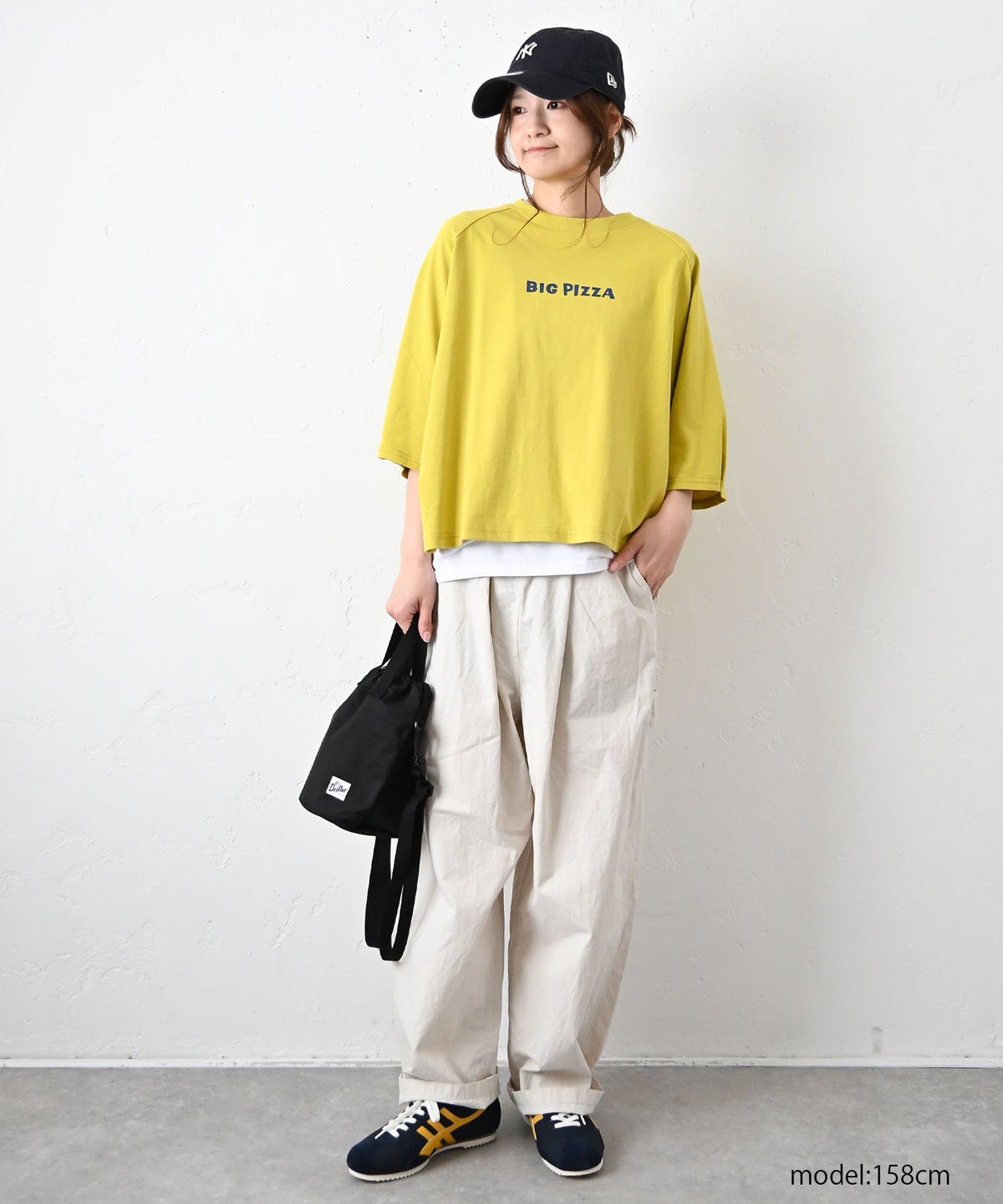 Gives a sense of fullment｜サイドタックTee [[862316]][C]