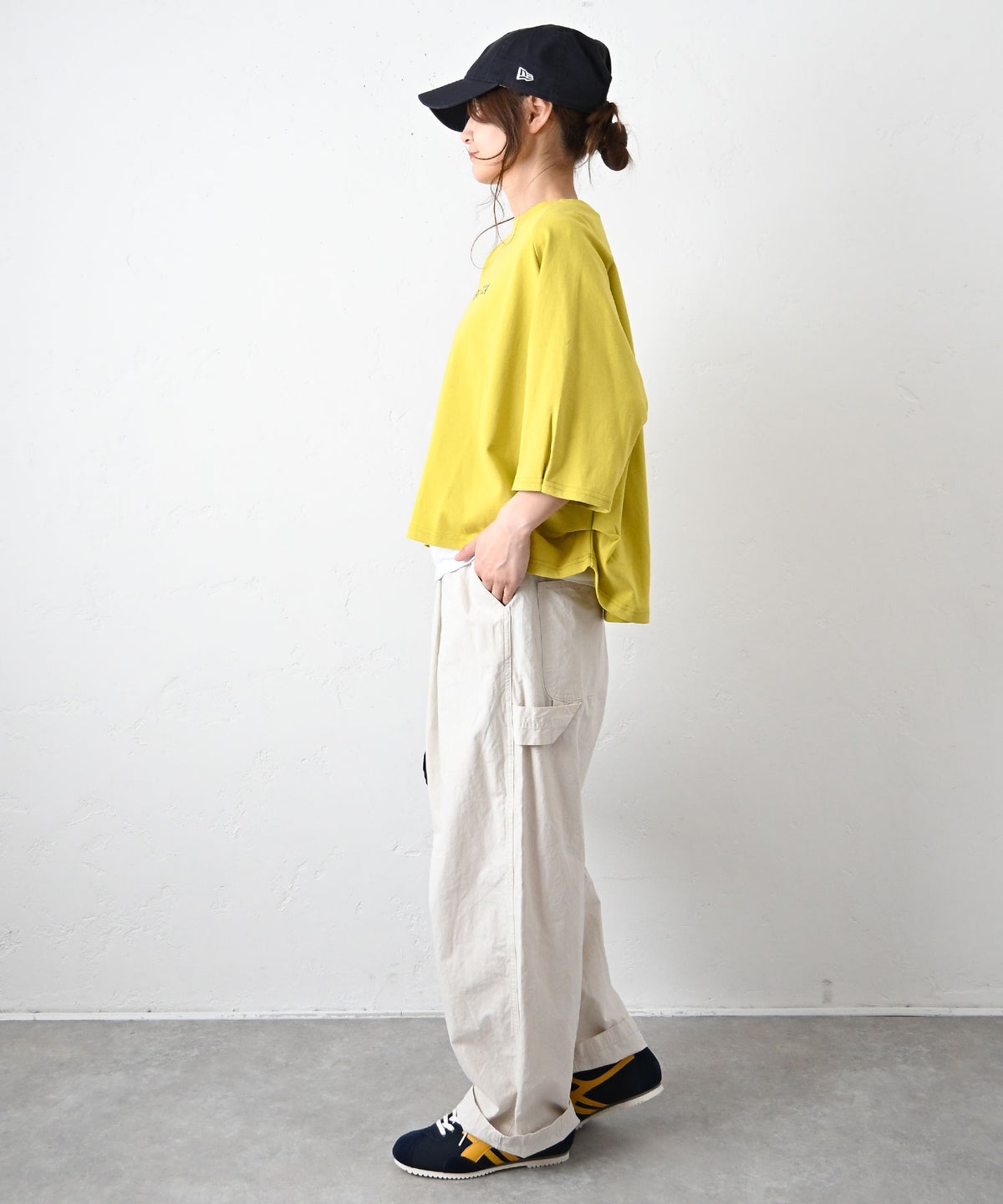 Gives a sense of fullment｜サイドタックTee [[862316]][C]