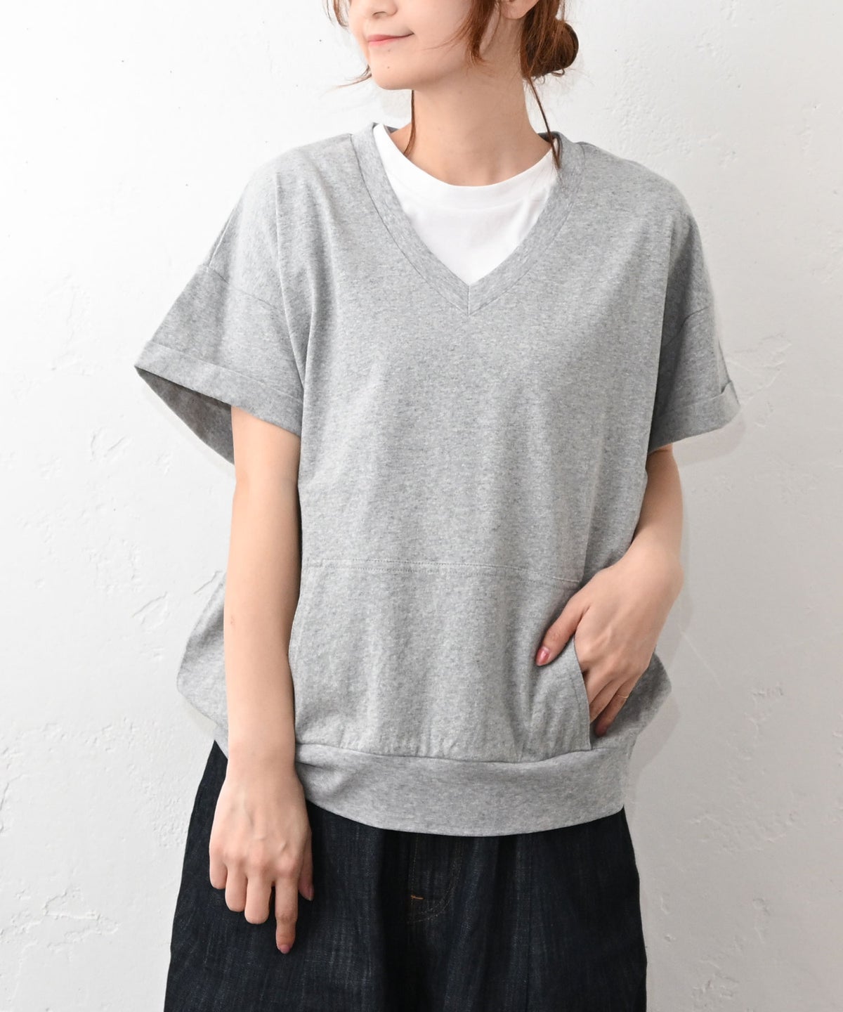  Gives a sense of fullment｜スウェットデザインTee [[862131]][C]