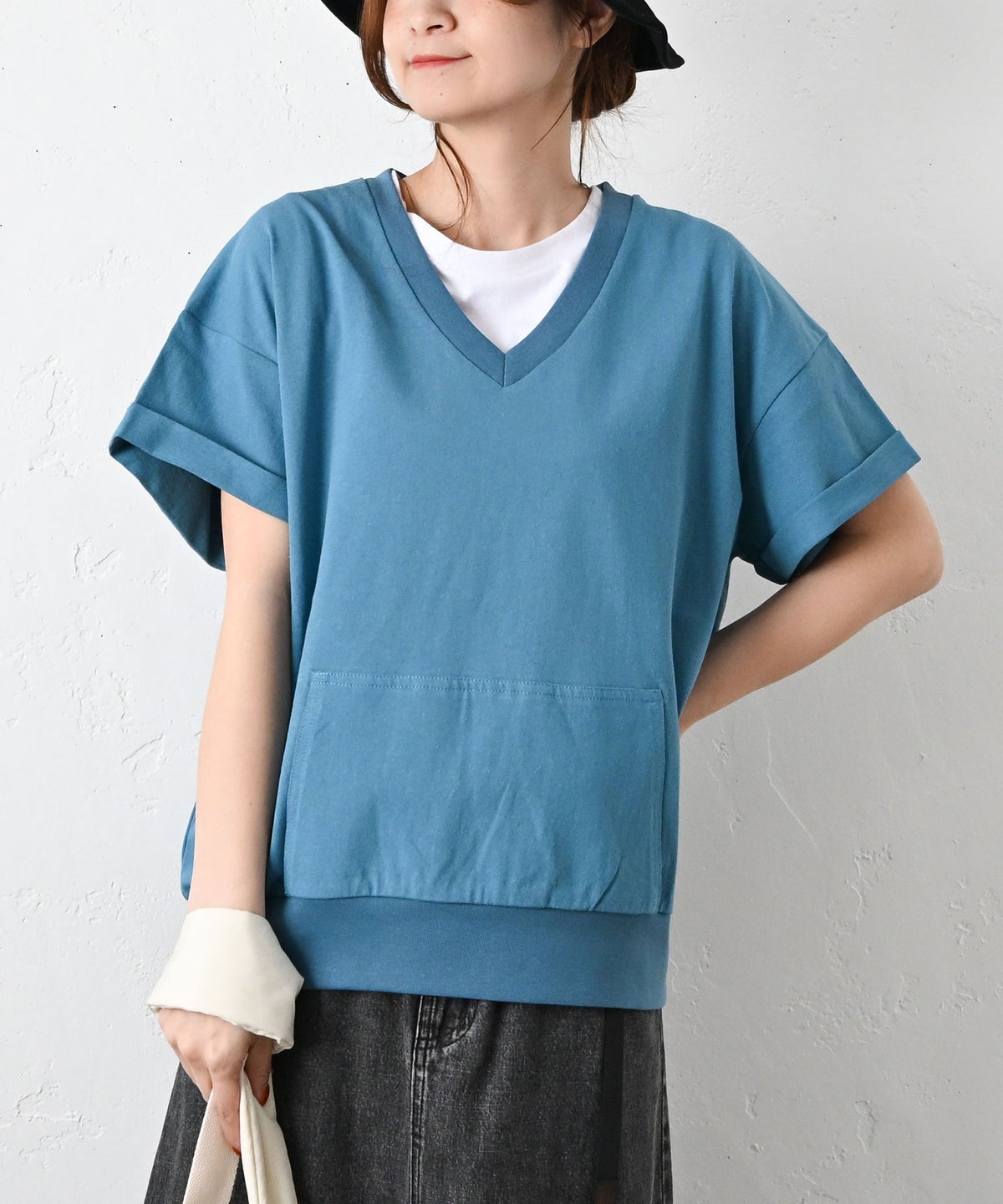  Gives a sense of fullment｜スウェットデザインTee [[862131]][C]