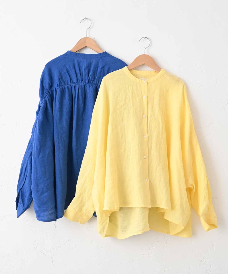 hagumu｜バックギャザーシャツ [[hag-190]][C] | ma28 ONLINE STORE