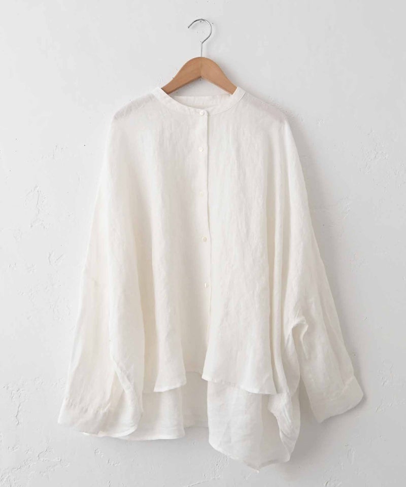 hagumu｜バックギャザーシャツ [[hag-190]][C]