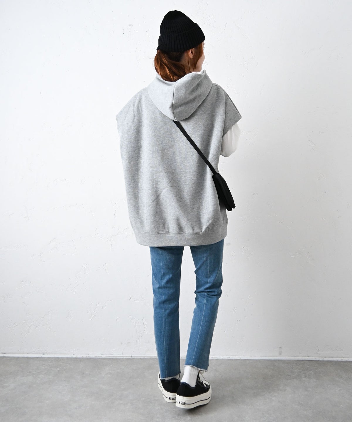 IN THE MARKET｜ビッグロゴスウェットベスト [[200162]][C]