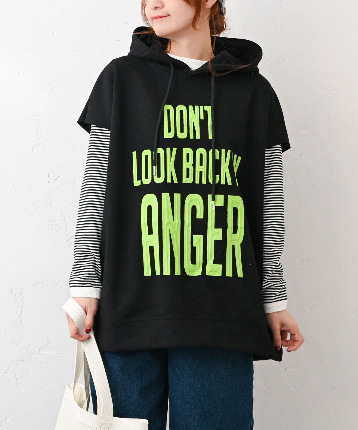 IN THE MARKET｜ビッグロゴスウェットベスト [[200162]][C]