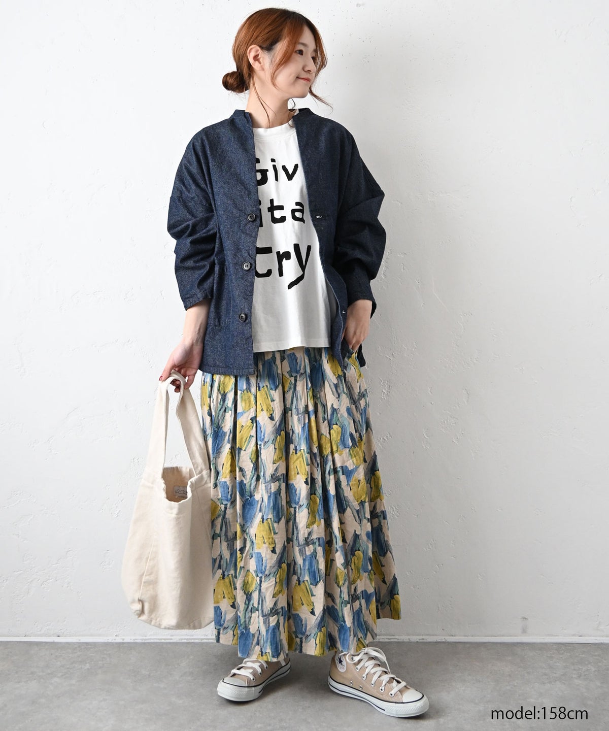 No18｜”Give ita try” プリントTee [[CE1CT250302-2]][C]