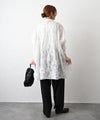 No18｜コットンオーガンジーリップルシャツチュニック [[CE1TN260107D]][C]