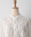 No18｜コットンオーガンジーリップルシャツチュニック [[CE1TN260107D]][C]
