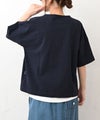 her.｜ボートネック半袖Tee [[CE3CT260402]][C]