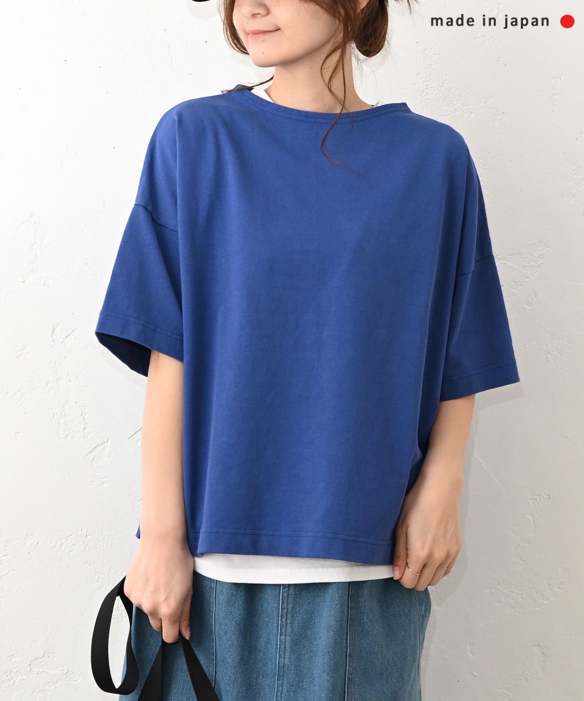 her.｜ボートネック半袖Tee [[CE3CT260402]][C]