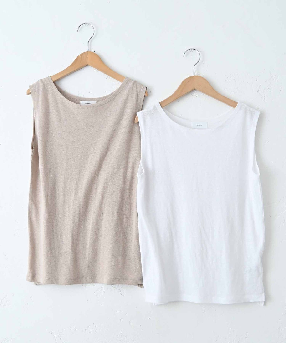 hagumu｜麻カットタンク [[C-766]][C]