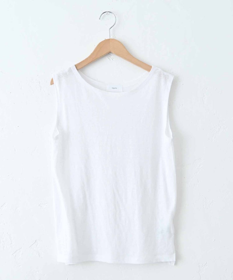 hagumu｜麻カットタンク [[C-766]][C]