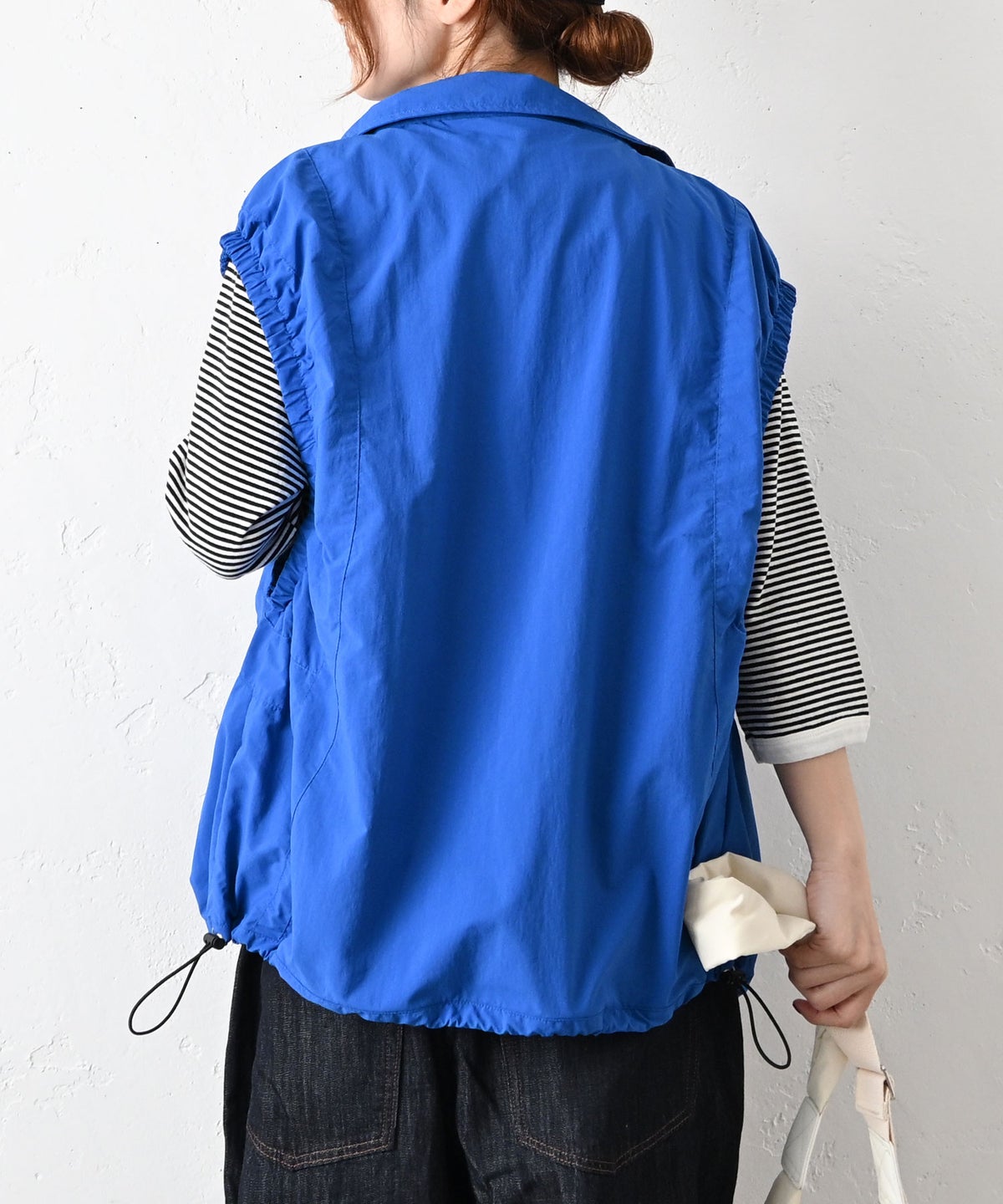 IN THE MARKET｜ナイロンWジップベスト [[C-2557]][C]