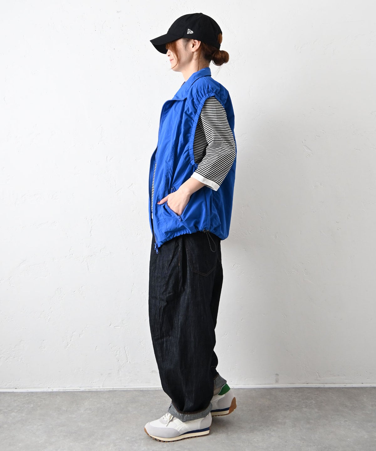 IN THE MARKET｜ナイロンWジップベスト [[C-2557]][C]