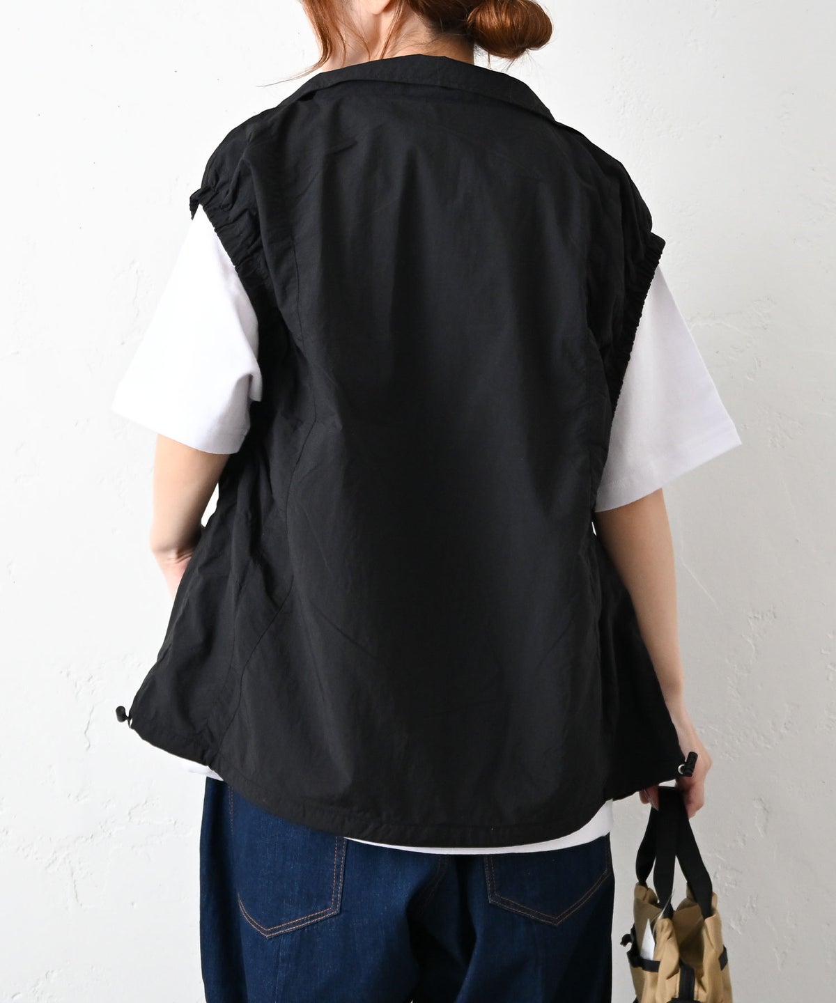 IN THE MARKET｜ナイロンWジップベスト [[C-2557]][C]