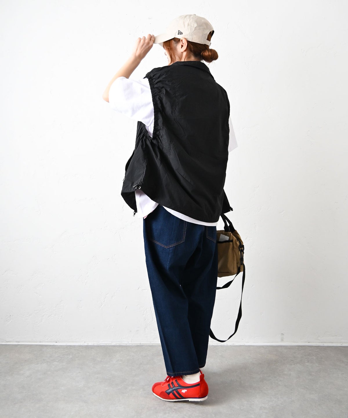 IN THE MARKET｜ナイロンWジップベスト [[C-2557]][C]