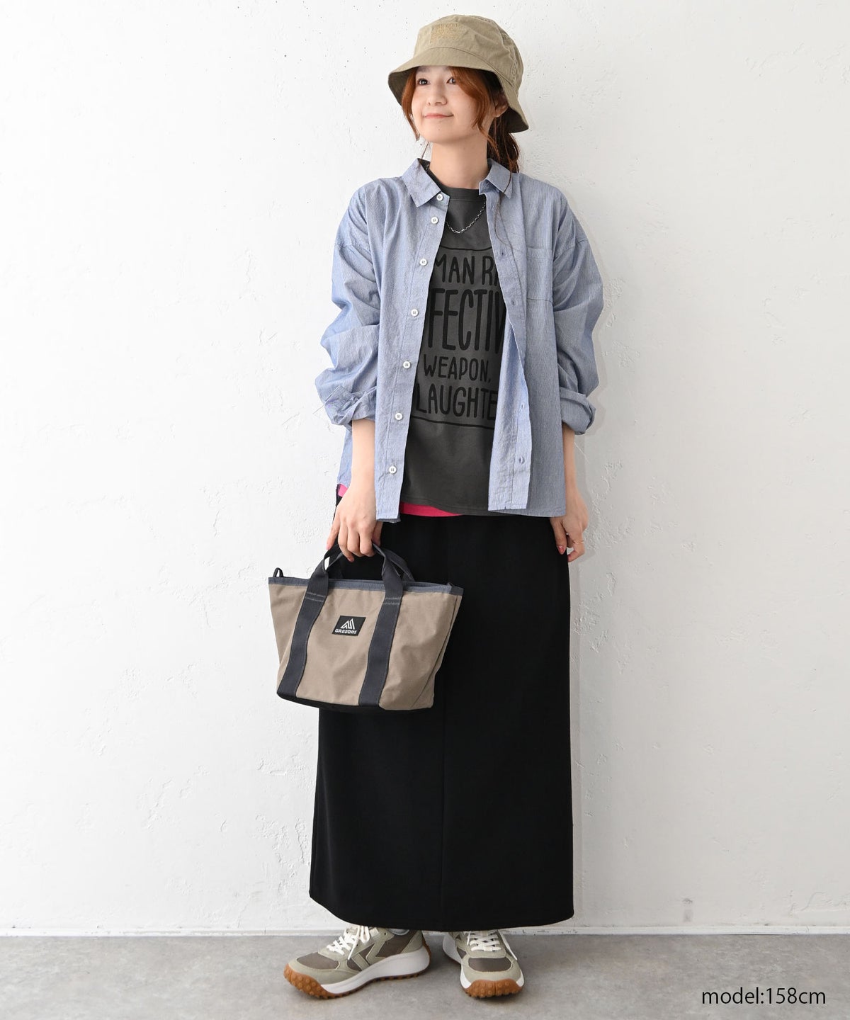 her.｜コットンストライプステッチシャツ [[CE3SH260303]][C]