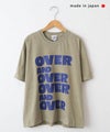 her.｜PIGMENT DYED OVER AND OVER Tee(ピグメント染めロゴTee) [[MTAH601-0407]][C]