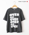 her.｜PIGMENT DYED OVER AND OVER Tee(ピグメント染めロゴTee) [[MTAH601-0407]][C]