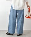 Our.｜DENIM WIDE PANTS [[MTAH601-0414]][C]