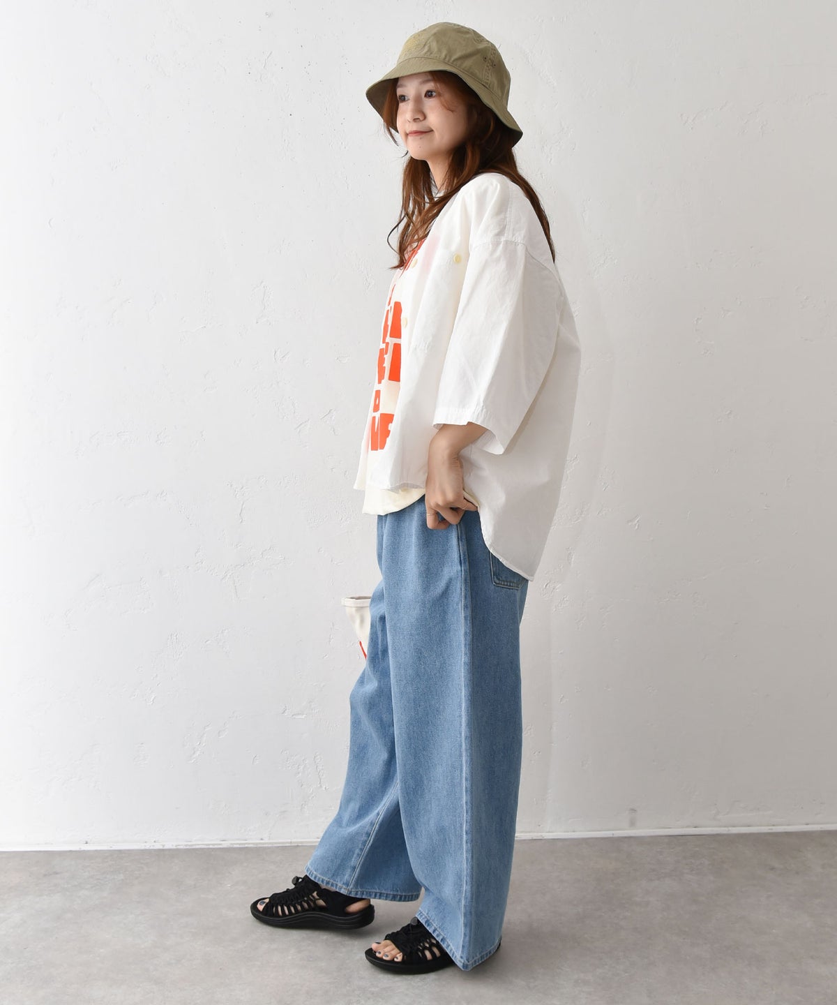 Our.｜DENIM WIDE PANTS [[MTAH601-0414]][C]