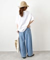  Our.｜DENIM WIDE PANTS [[MTAH601-0414]][C]
