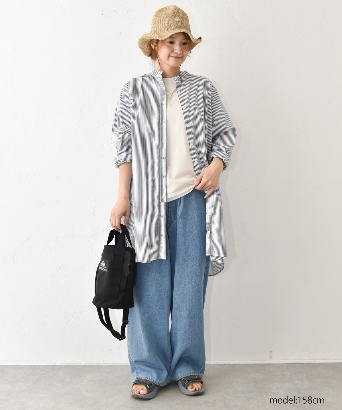  Our.｜DENIM WIDE PANTS [[MTAH601-0414]][C]