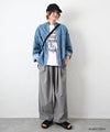 her.｜ストレッチ入りイージータックパンツ [[CE3PT250804C]][C]