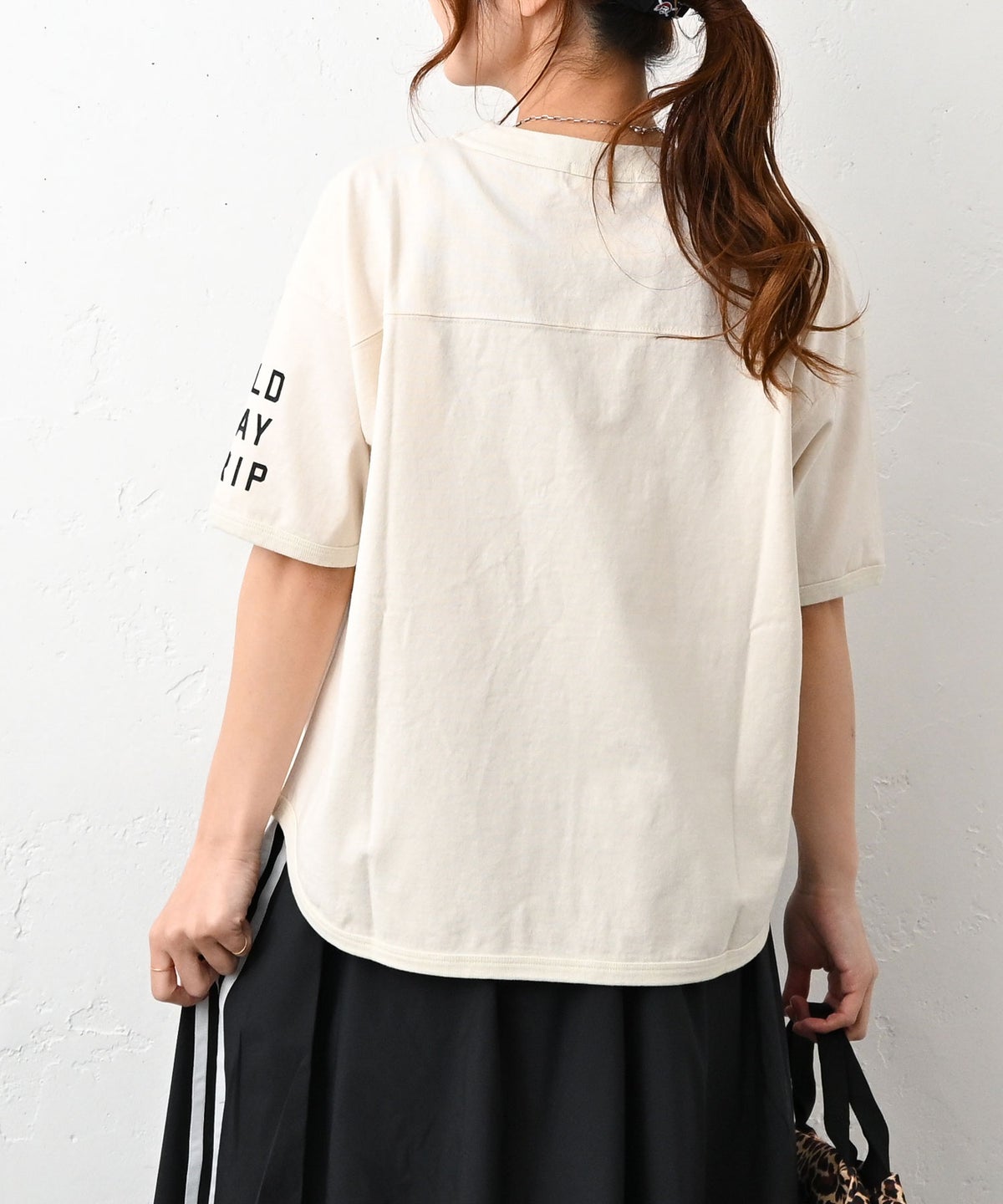 and quarter｜ヨーク切替えプリントプルオーバー [[MA-521017]][C]