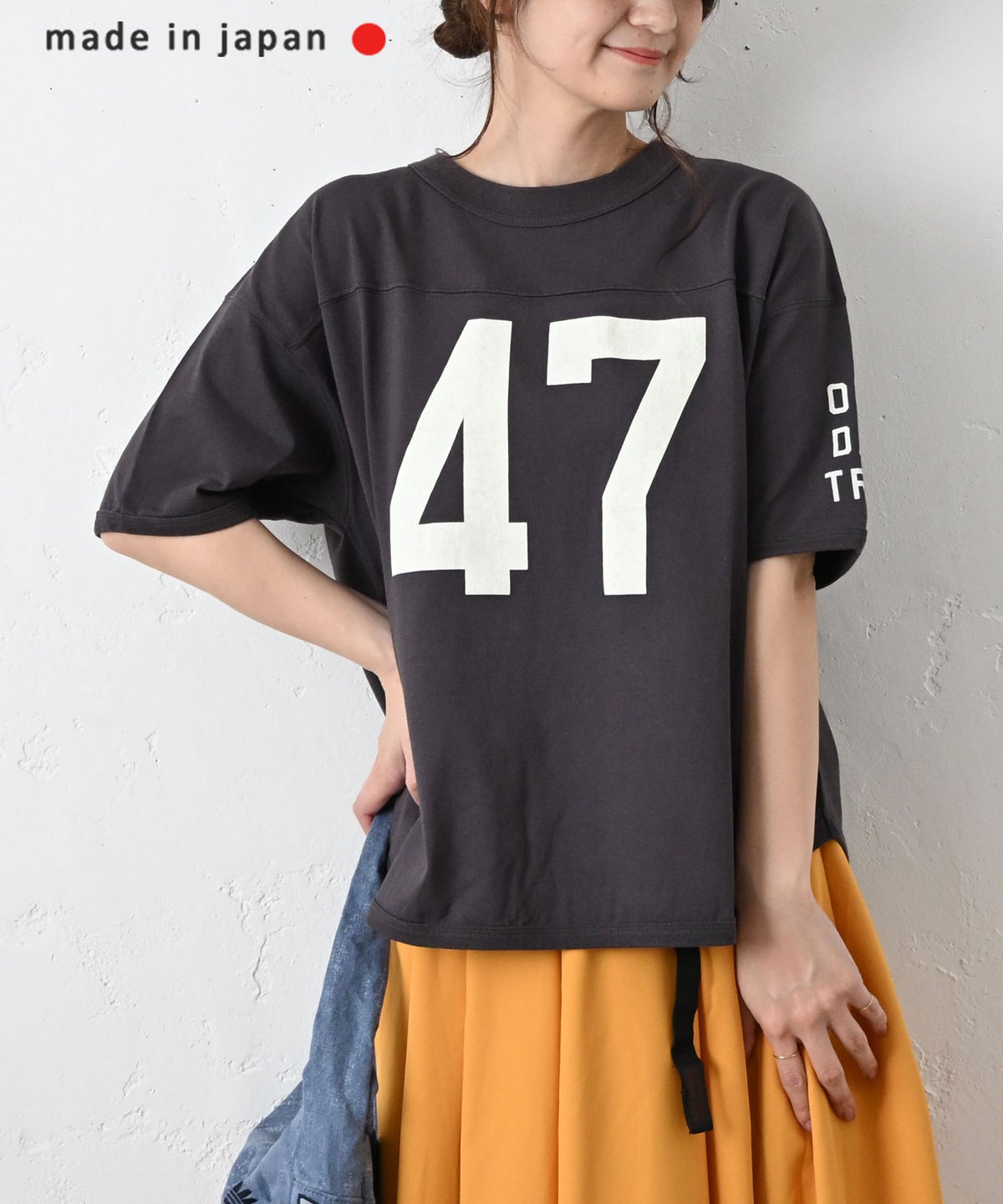 and quarter｜ヨーク切替えプリントプルオーバー [[MA-521017]][C]