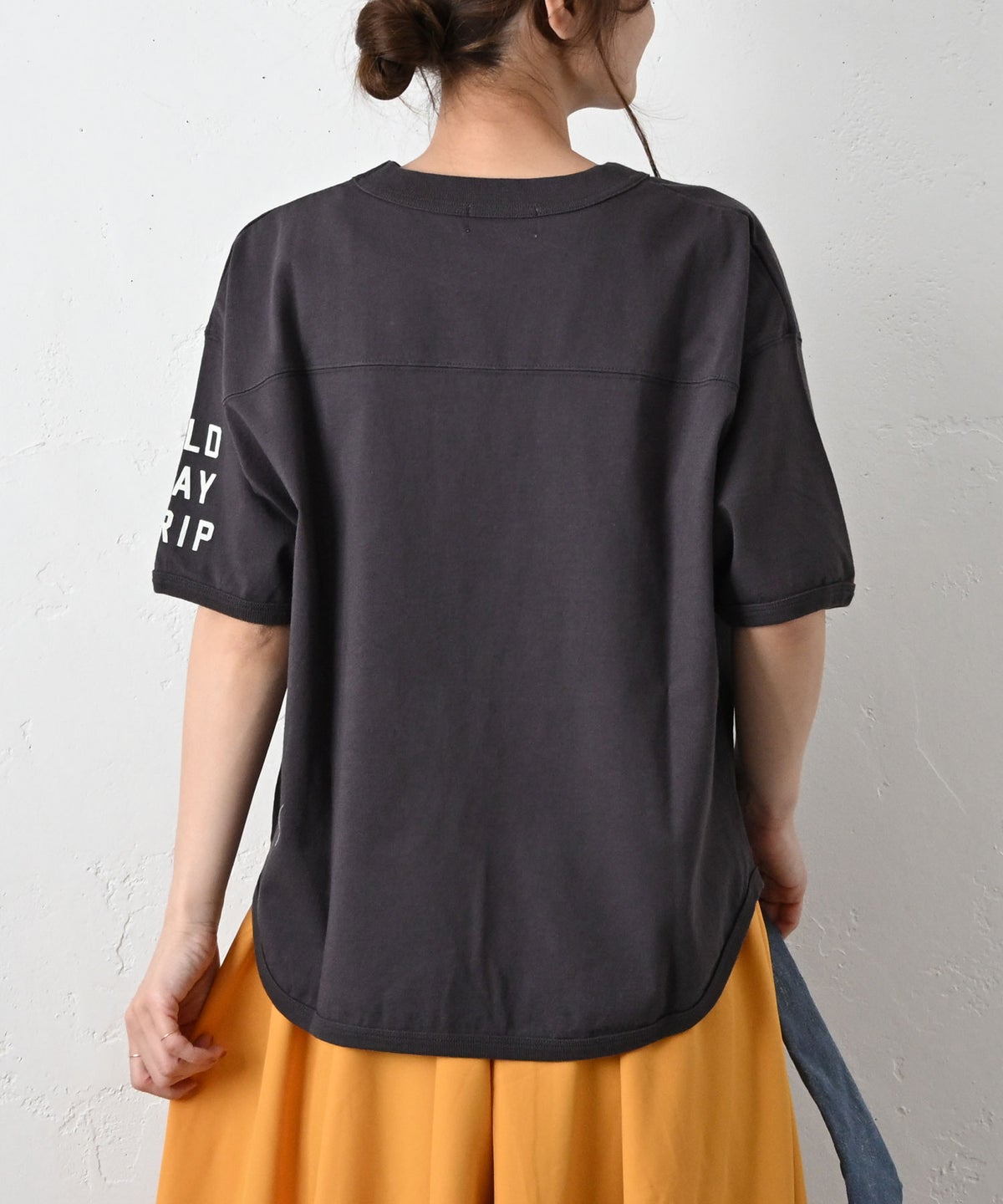 and quarter｜ヨーク切替えプリントプルオーバー [[MA-521017]][C]