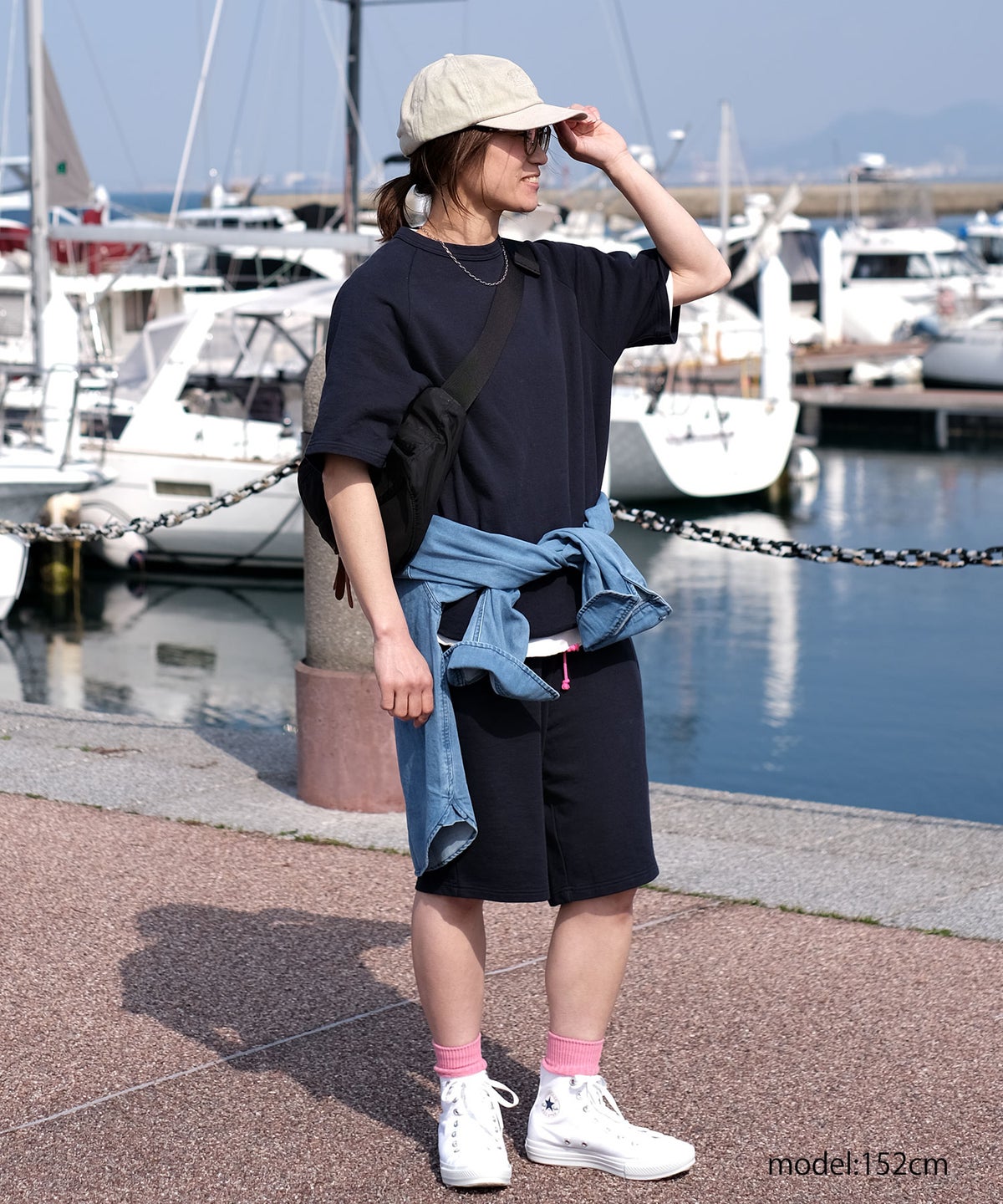 her.｜ミニ裏毛半袖カットソー(パック入り) [[131360PK]][C]