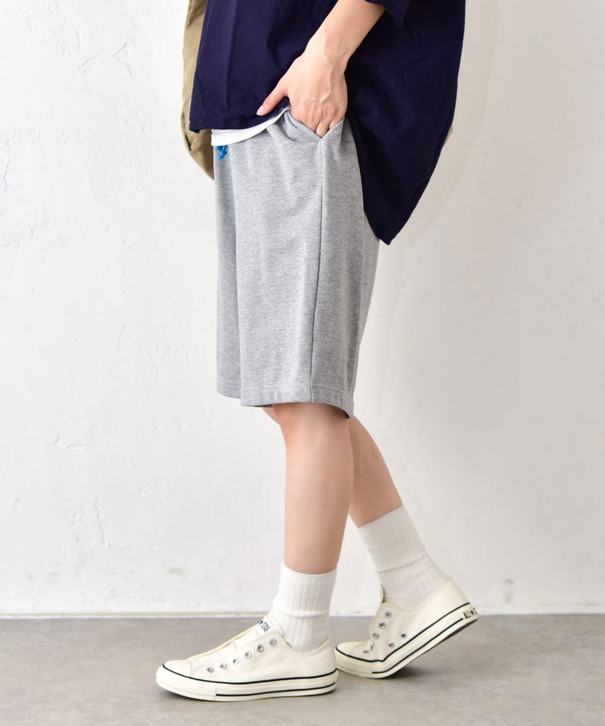 her.｜ミニ裏毛ショートパンツ (パック入り) [[131361PK]][C]