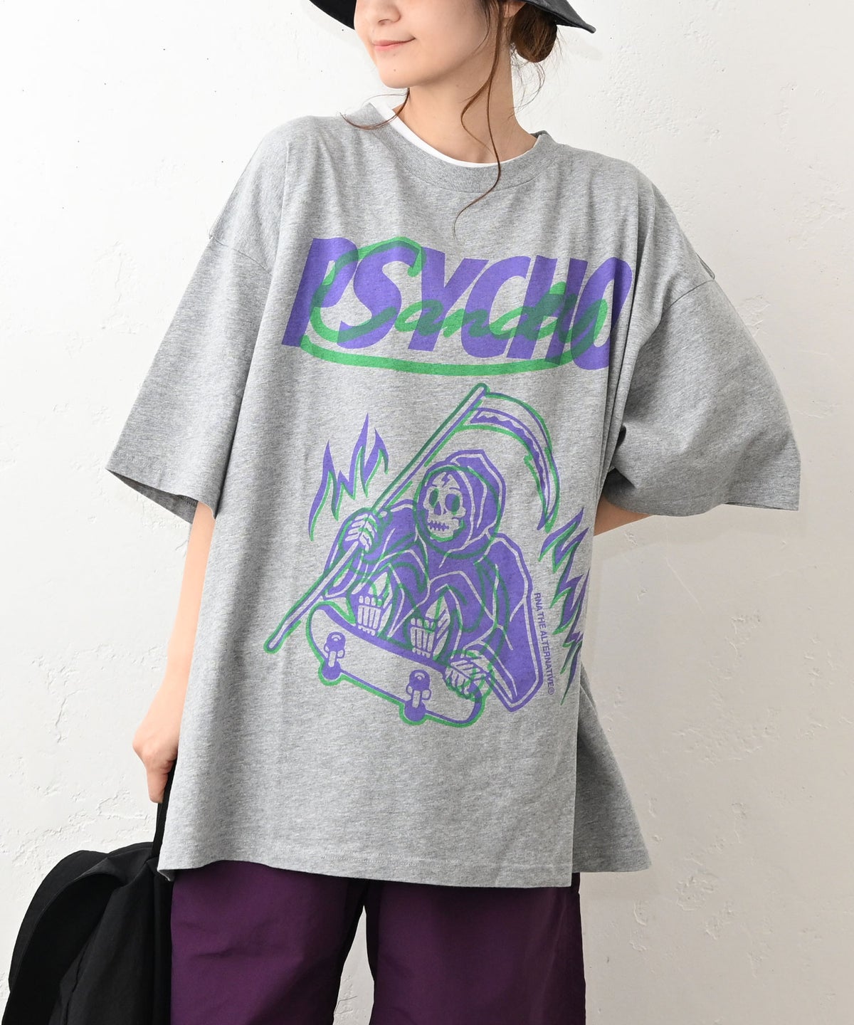 RNA｜OVERLAP SKATER BIG Tee(プリントオーバーTee) [[M2686]][C]