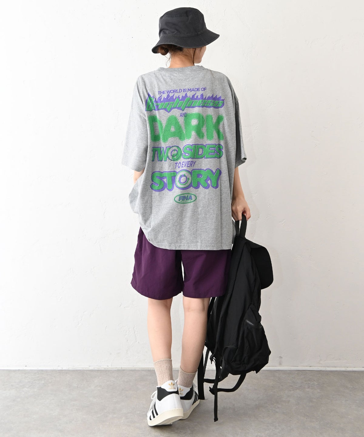 RNA｜OVERLAP SKATER BIG Tee(プリントオーバーTee) [[M2686]][C]