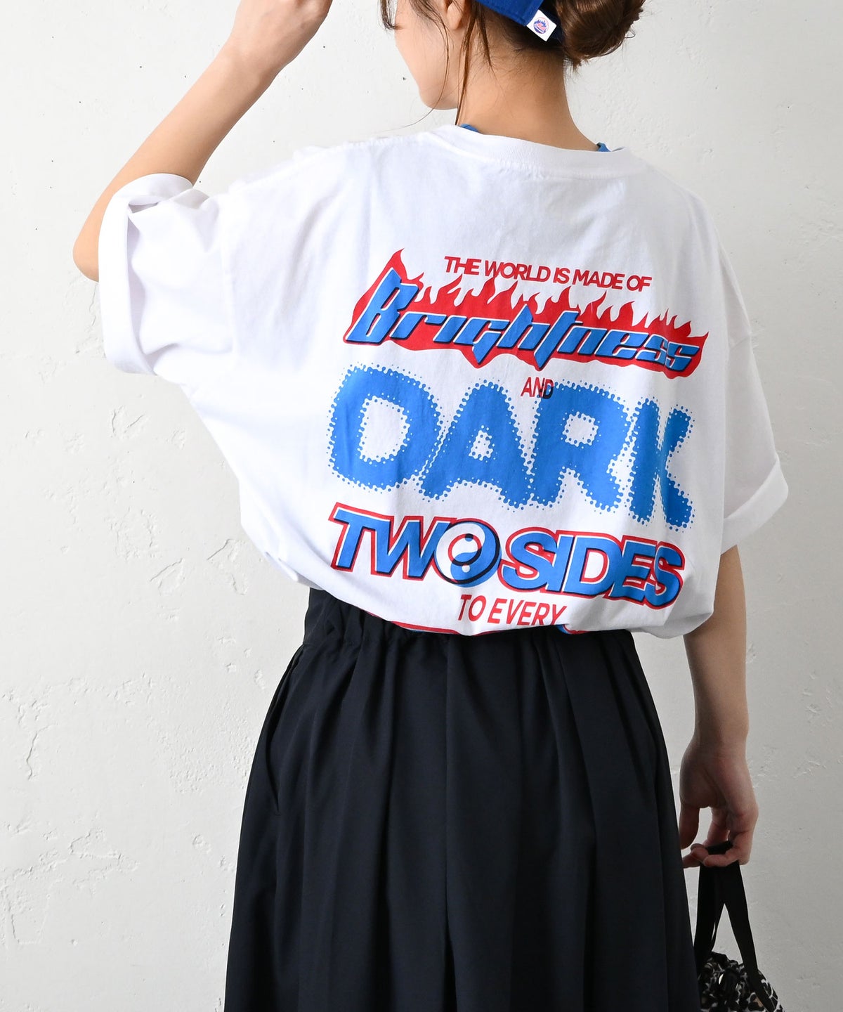 RNA｜OVERLAP SKATER BIG Tee(プリントオーバーTee) [[M2686]][C]