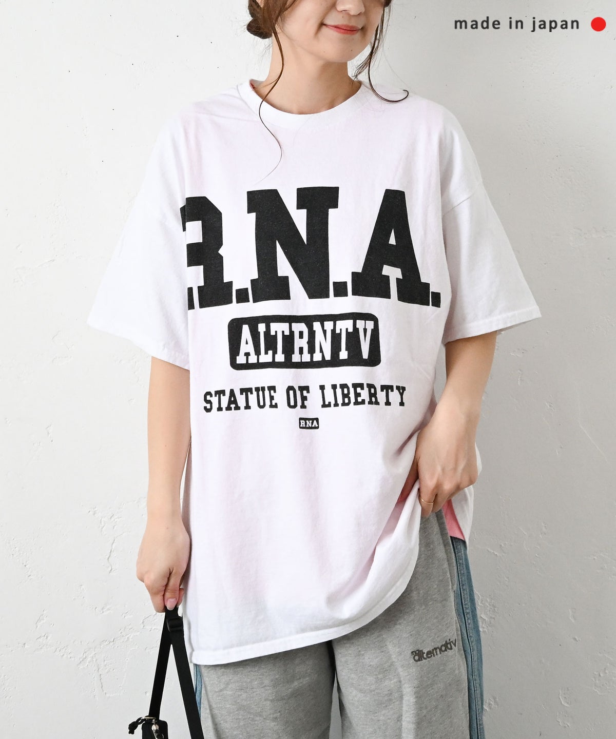 RNA｜RNA ロゴプリントオーバーTee [[M2678]][C]