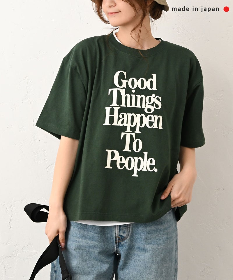 her.｜Good Things Relax Fit Tee [[Good Things Relax Fit Tee]][C]