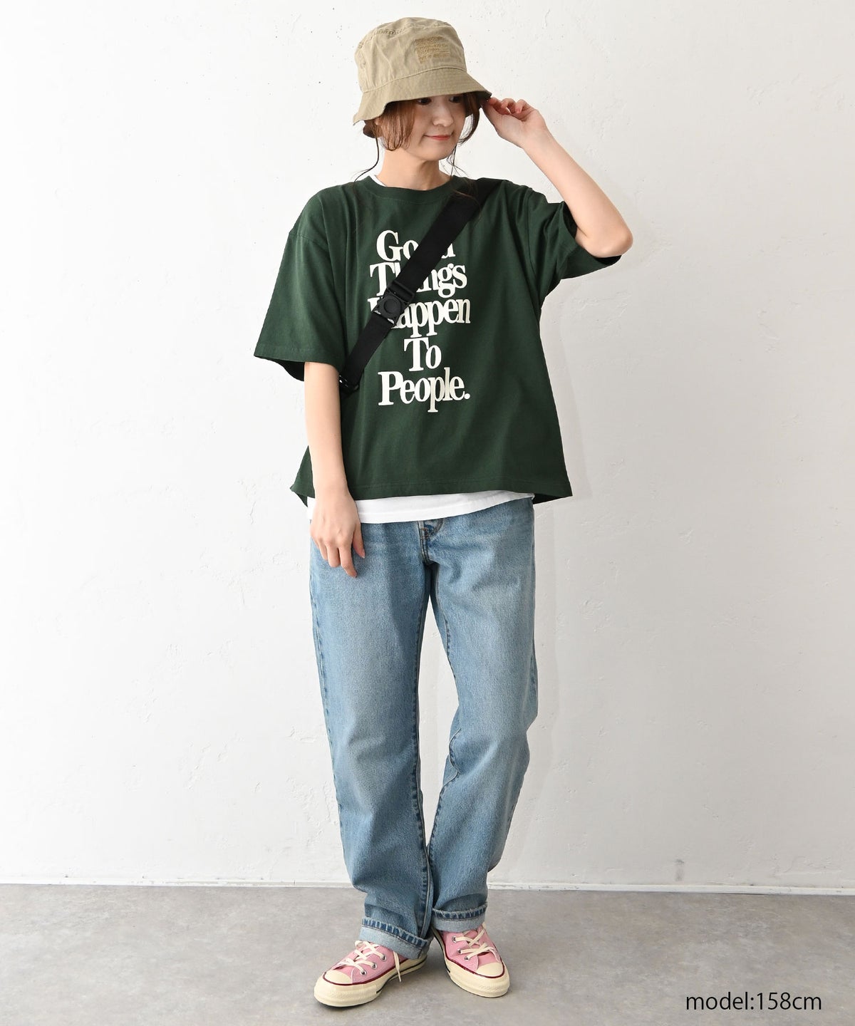 her.｜Good Things Relax Fit Tee [[Good Things Relax Fit Tee]][C]