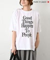 her.｜Good Things Relax Fit Tee [[Good Things Relax Fit Tee]][C]