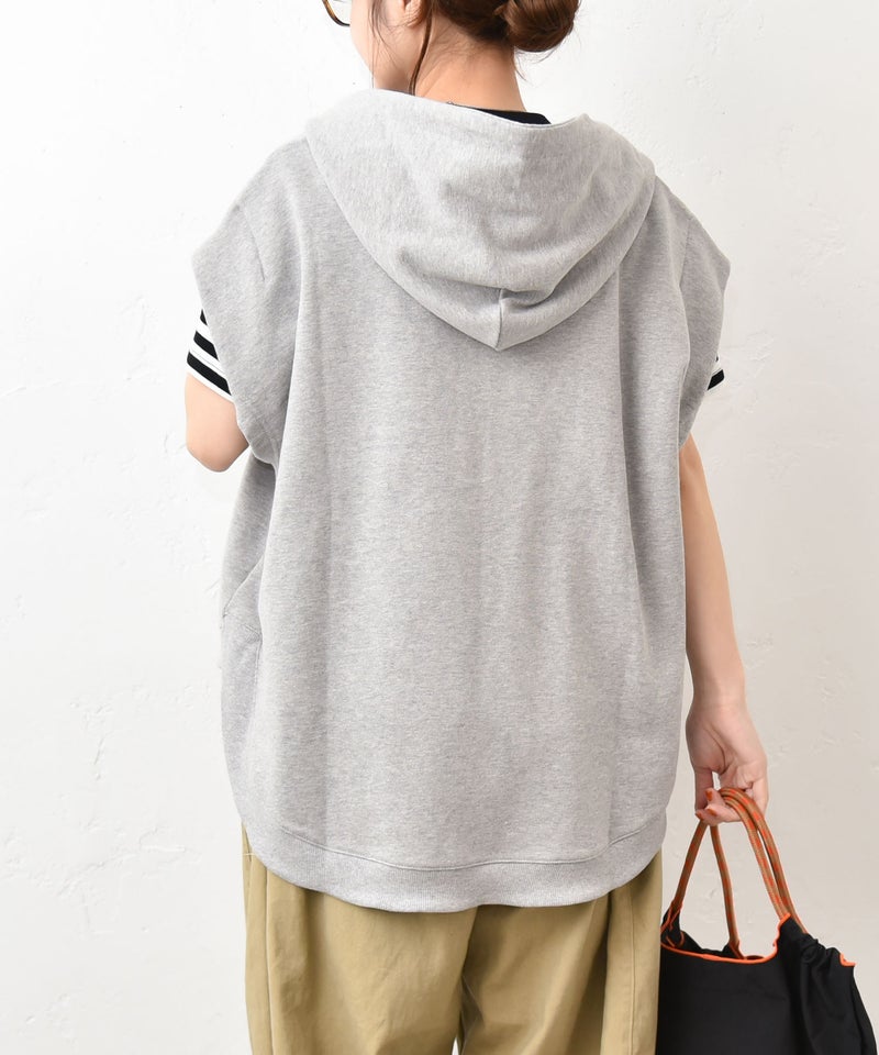 TRANOI.｜ラウンドフーディーベスト [[26-0156]][C] | ma28 ONLINE STORE