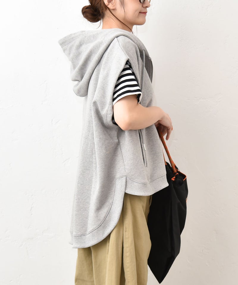 TRANOI.｜ラウンドフーディーベスト [[26-0156]][C] | ma28 ONLINE STORE