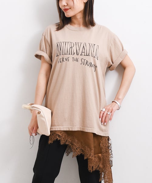 WORLD INDUSTRIES 長袖Tシャツ ベージュ Tシャツ ベージュ |ma28 ONLINE STORE 公式オンラインストア