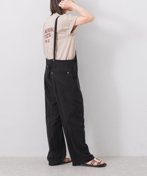 W｜麻ストレッチサロペPT [[IZK26009]][F] | ma28 ONLINE STORE