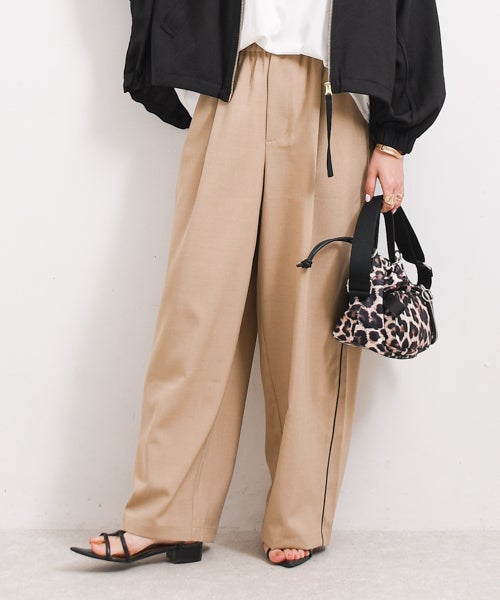 W｜パイピングセミカーブパンツ [[IZK26010]][F] | ma28 ONLINE STORE