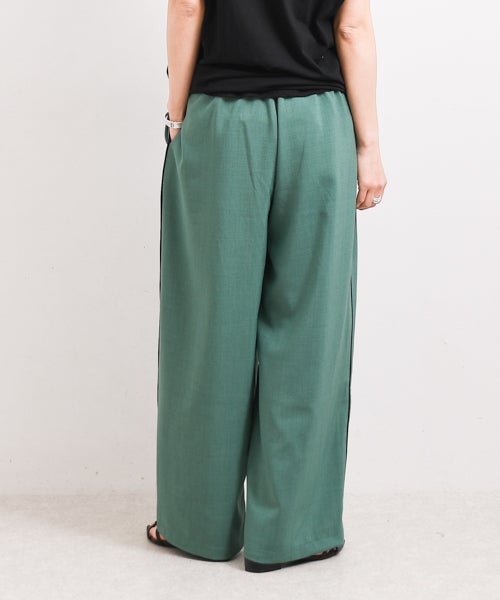 W｜パイピングセミカーブパンツ [[IZK26010]][F] | ma28 ONLINE STORE