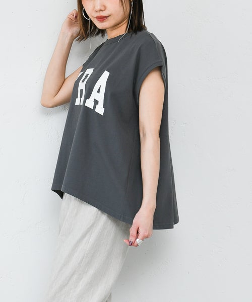 MARGAUX VINTAGE｜FRA ノースリーブlogo-TEE [[MG CT-26073-S]][F