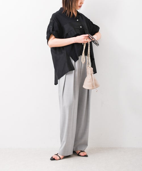 MARGAUX VINTAGE｜ウエストロゴタックパンツ [[MG PT-26007-S-2]][F