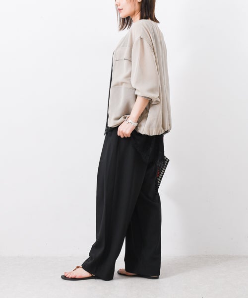 MARGAUX VINTAGE｜ウエストロゴタックパンツ [[MG PT-26007-S-2]][F